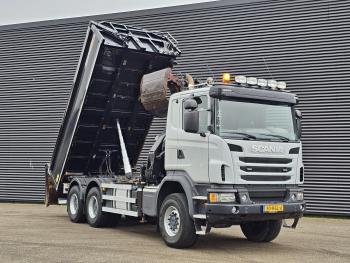 G450 6x6 / HMF Z CRANE / 2 SIDE TIPPER